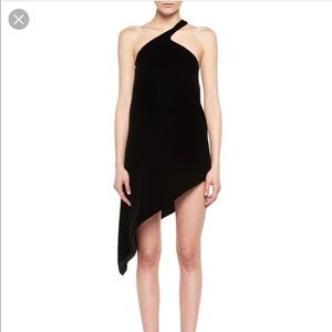 YSL SAINT LAURENT VELVET DRESS